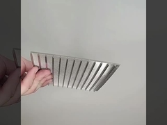 Painéis de tela de arame de cunha de aço inoxidável para filtragem e secagem de grãos