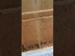 0.8 mm Diâmetro mínimo do orifício Cesto de tela de nível industrial para filtragem de carga pesada