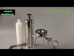 9.75 comprimento do cartucho filtros de ar de cartucho industrial com 222 elementos de filtro de anel O